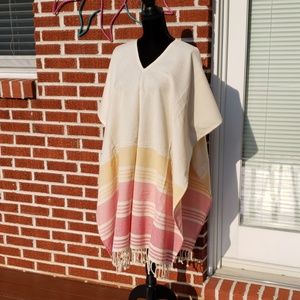 Tribe Alive Pull over/ poncho 100 % cotton